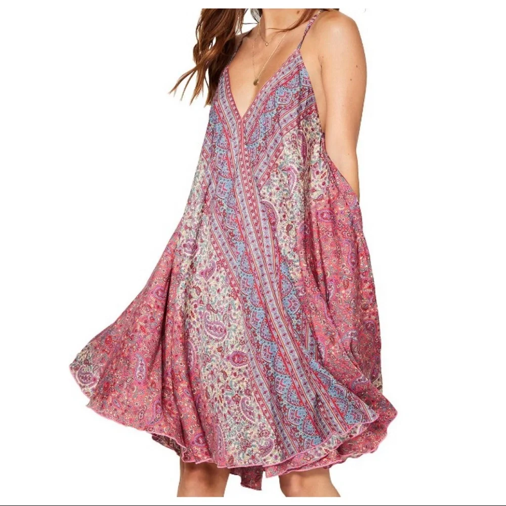 01 Floral Tank From France Boho dress - Picture 11 of 13
